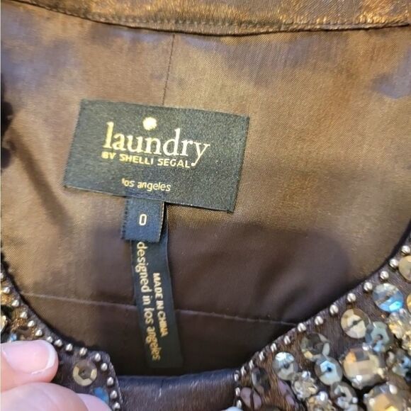 Laundry by shelli Segal dress Sz 0 - Picture 10 of 10